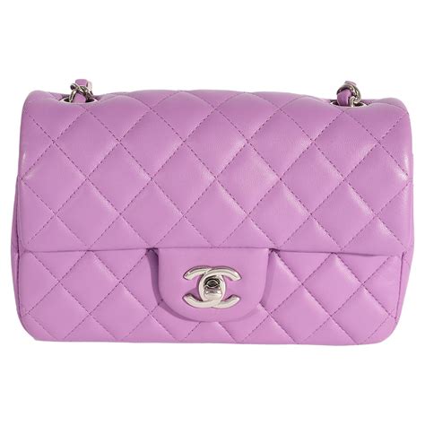 light purple chanel bag|chanel 22 mini bag.